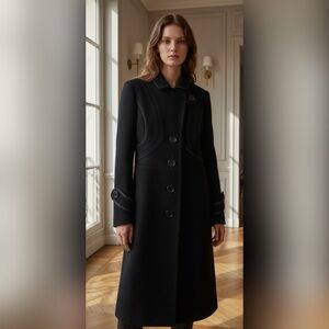 MaxMara Elegant Black Women's Coat size 4